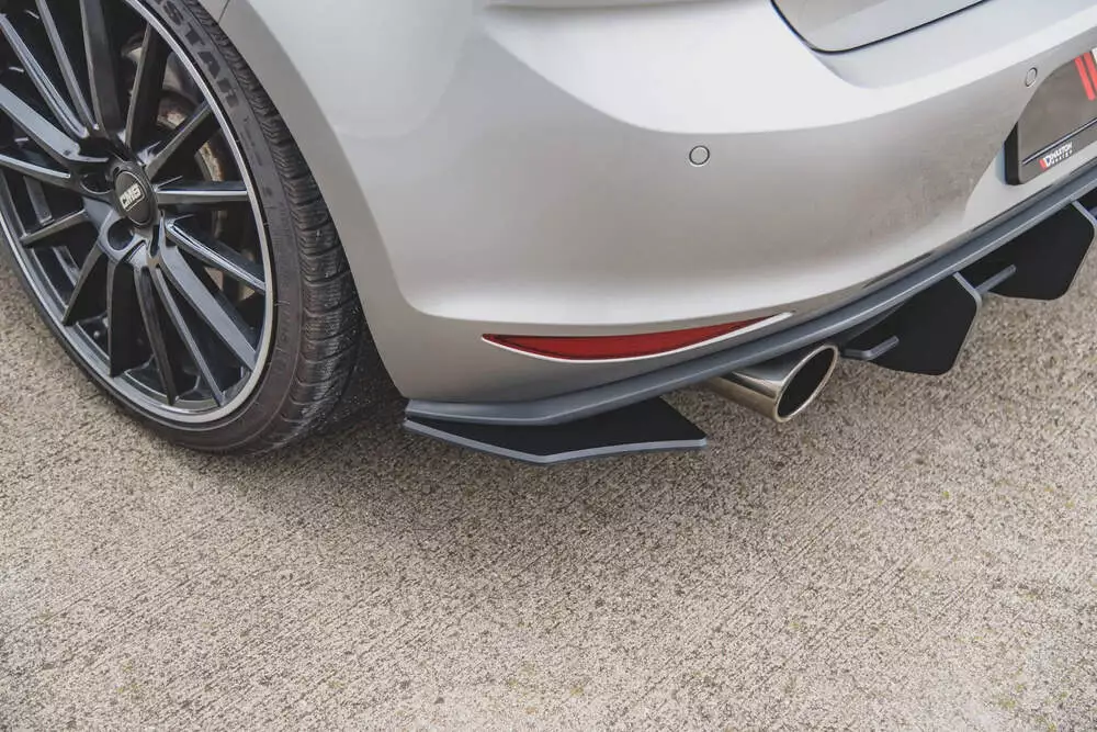 Street Pro Rear Side Splitters V.2 Vw Golf 7 Gti