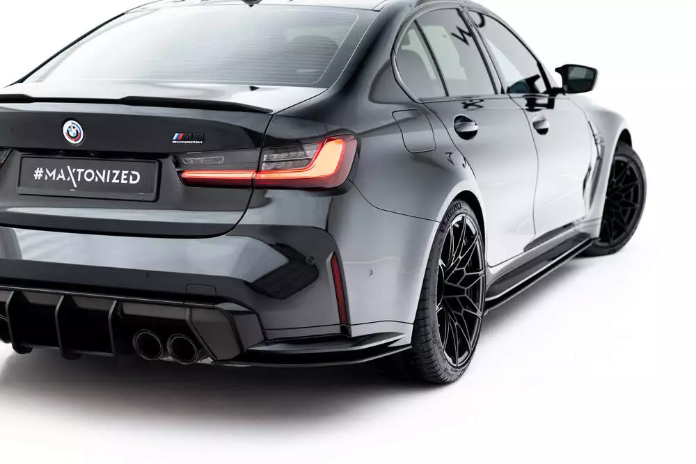 Street Pro Rear Side Splitters V.3 Bmw M3 Sedan / Touring G80 / G81