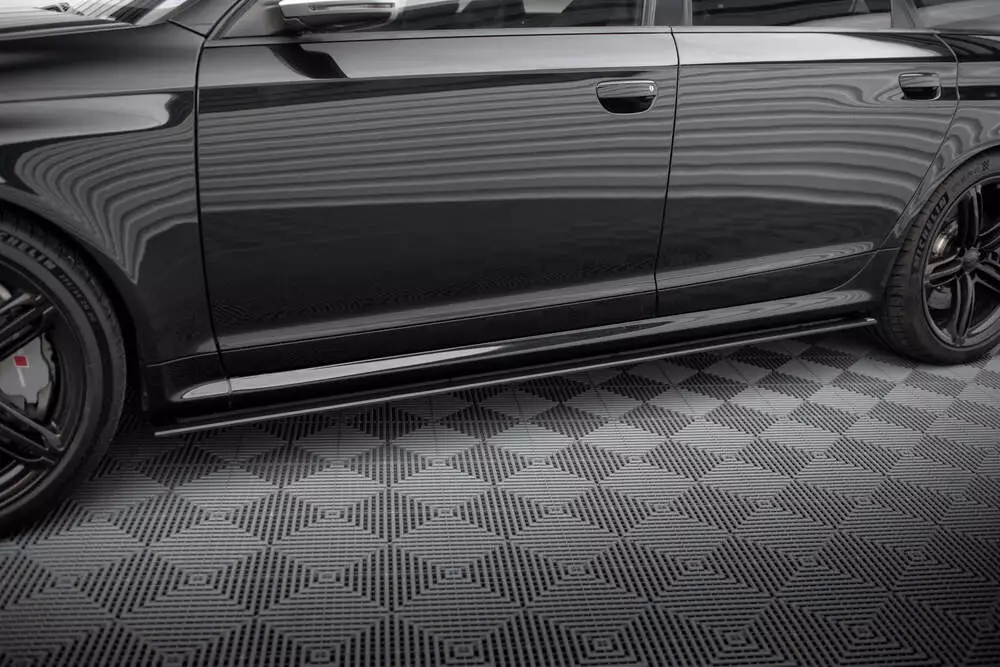 Street Pro Side Skirts Diffusers Audi Rs6 Avant C6
