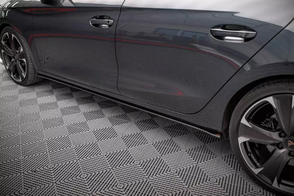 Street Pro Side Skirts Diffusers Cupra Leon St / Hatchback Mk1 / Mk1 Facelift