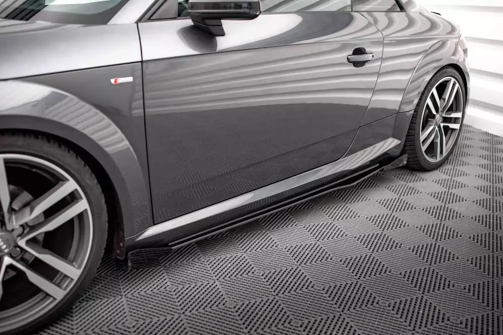 Street Pro Side Skirts Diffusers + Flaps Audi Tt S / S-line 8s
