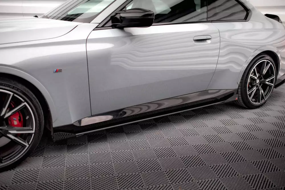 Street Pro Side Skirts Diffusers + Flaps Bmw 2 Coupe M-pack / M240i G42