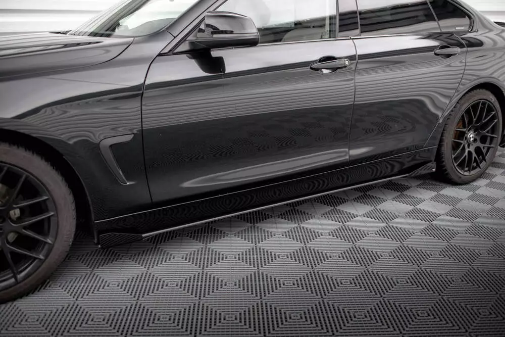 Street Pro Side Skirts Diffusers + Flaps Bmw 4 Gran Coupe F36