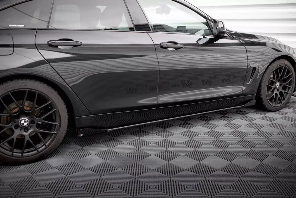 Street Pro Side Skirts Diffusers + Flaps Bmw 4 Gran Coupe F36 - Image 2