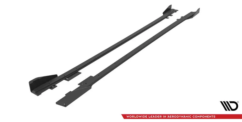 Street Pro Side Skirts Diffusers + Flaps Bmw 4 Gran Coupe F36 - Image 4