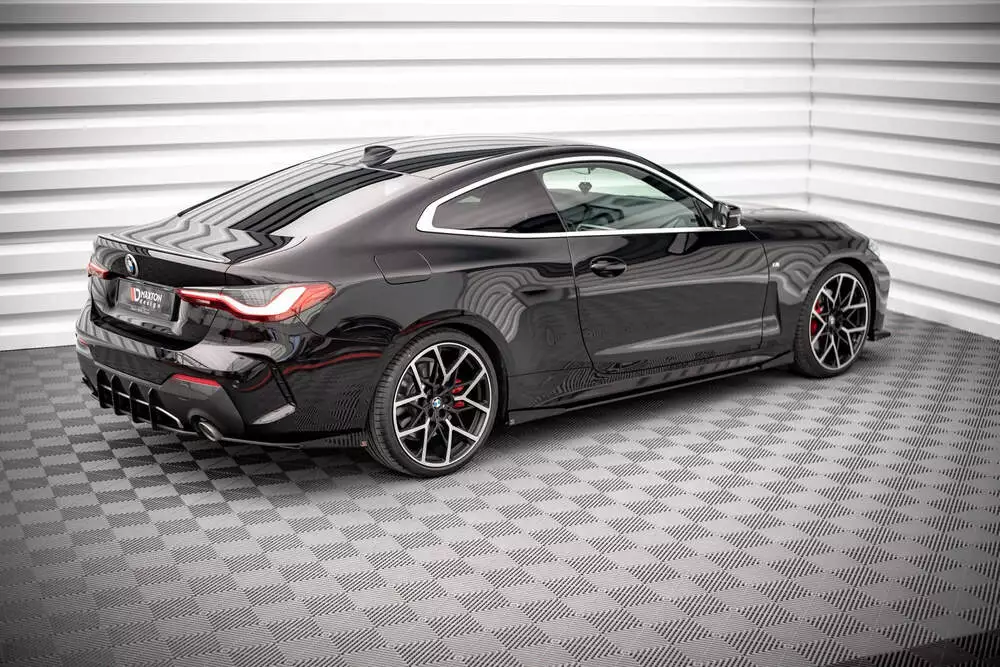 Street Pro Side Skirts Diffusers + Flaps Bmw 4 M-pack / M440i G22 / G23 / G22 Facelift / G23 Facelift - Image 2