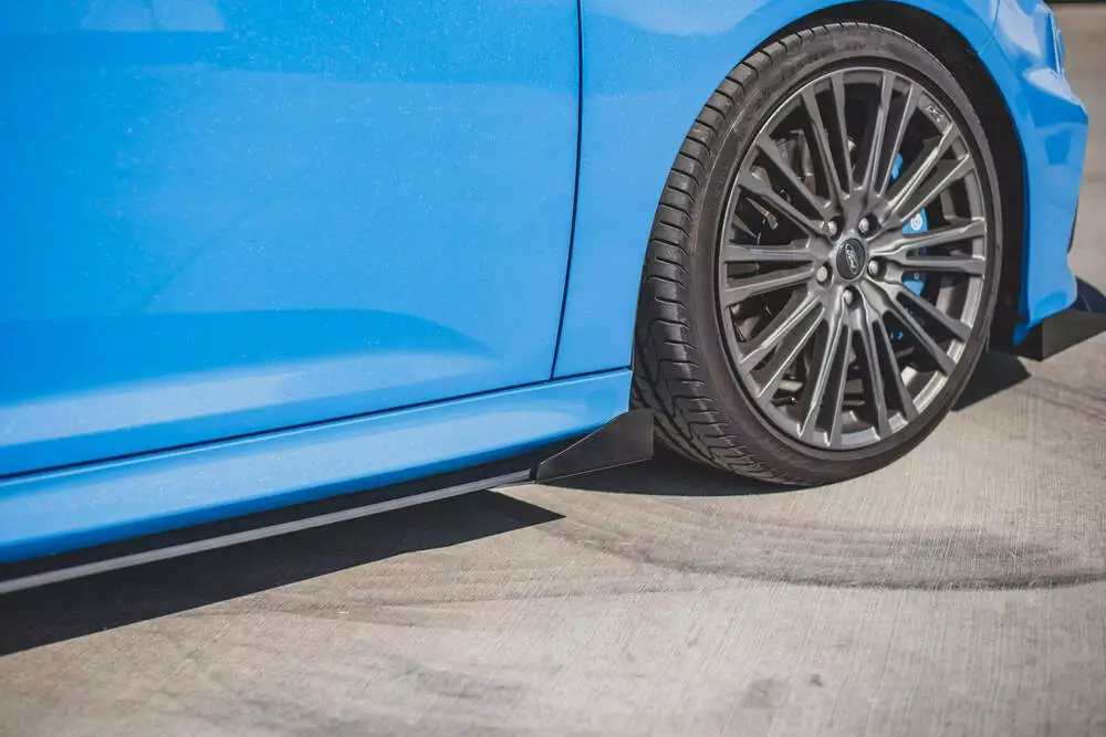 Street Pro Side Skirts Diffusers + Flaps Ford Focus Rs Mk3 - Image 2
