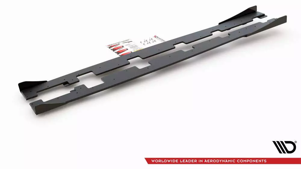 Street Pro Side Skirts Diffusers + Flaps Ford Focus Rs Mk3 - Image 5