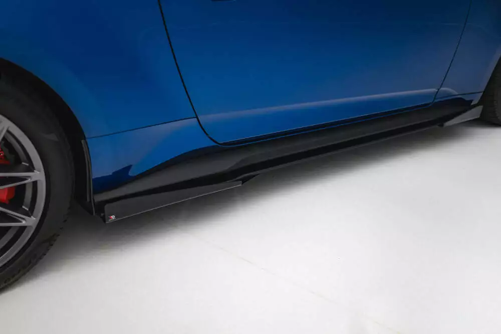Street Pro Side Skirts Diffusers + Flaps Ford Mustang Gt Mk7 - Image 2