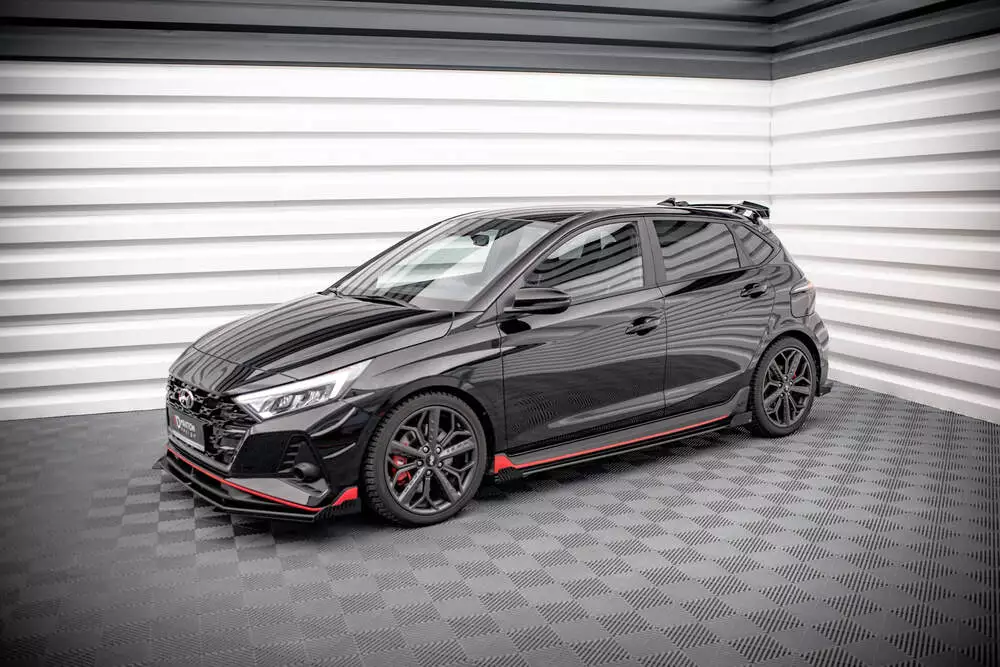 Street Pro Side Skirts Diffusers + Flaps Hyundai I20 N Mk3 - Image 2