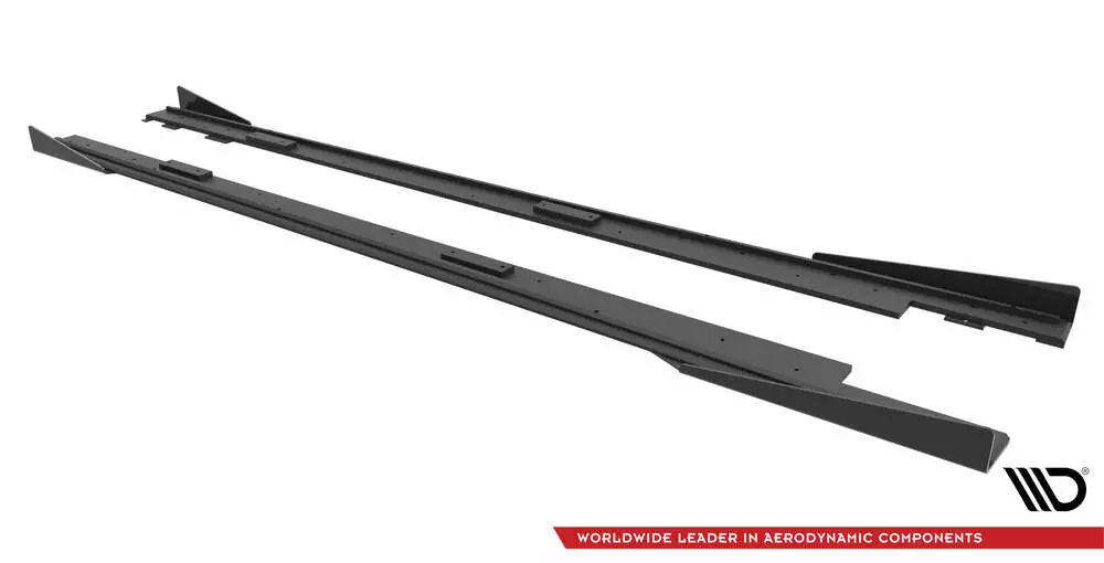 Street Pro Side Skirts Diffusers + Flaps Mazda 3 Mps Mk1 - Image 4