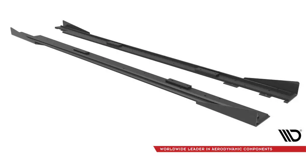 Street Pro Side Skirts Diffusers + Flaps Mazda 3 Mps Mk1 - Image 5