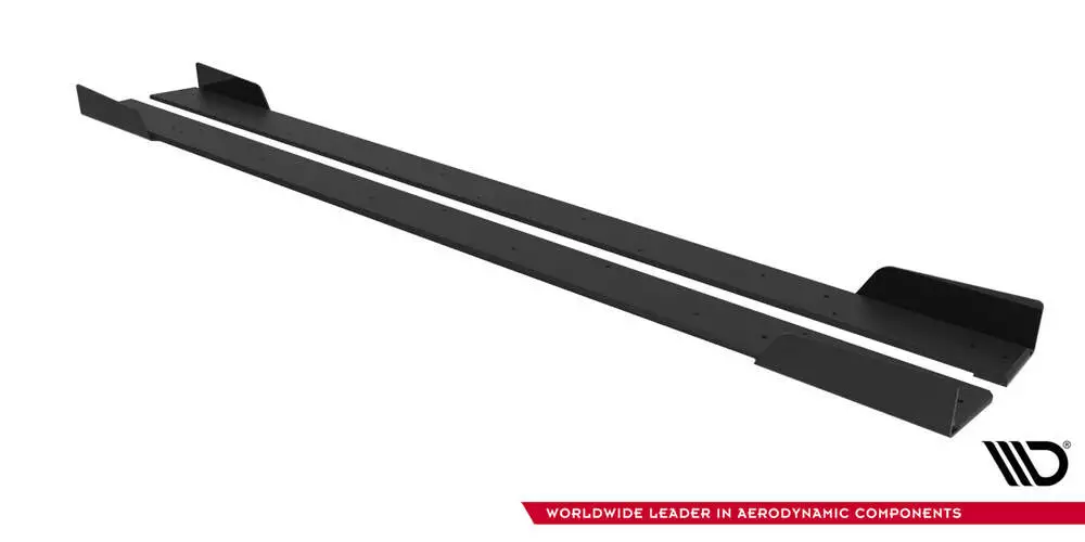 Street Pro Side Skirts Diffusers + Flaps Mitsubishi Lancer Evo X - Image 6