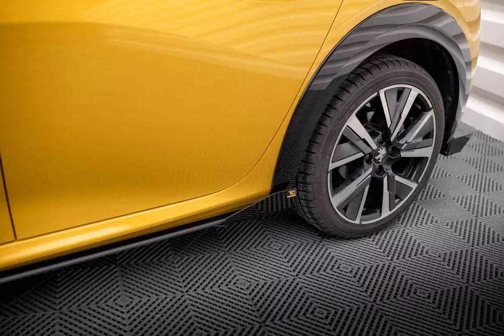 Street Pro Side Skirts Diffusers + Flaps Peugeot 208 Gt Mk2 - Image 3