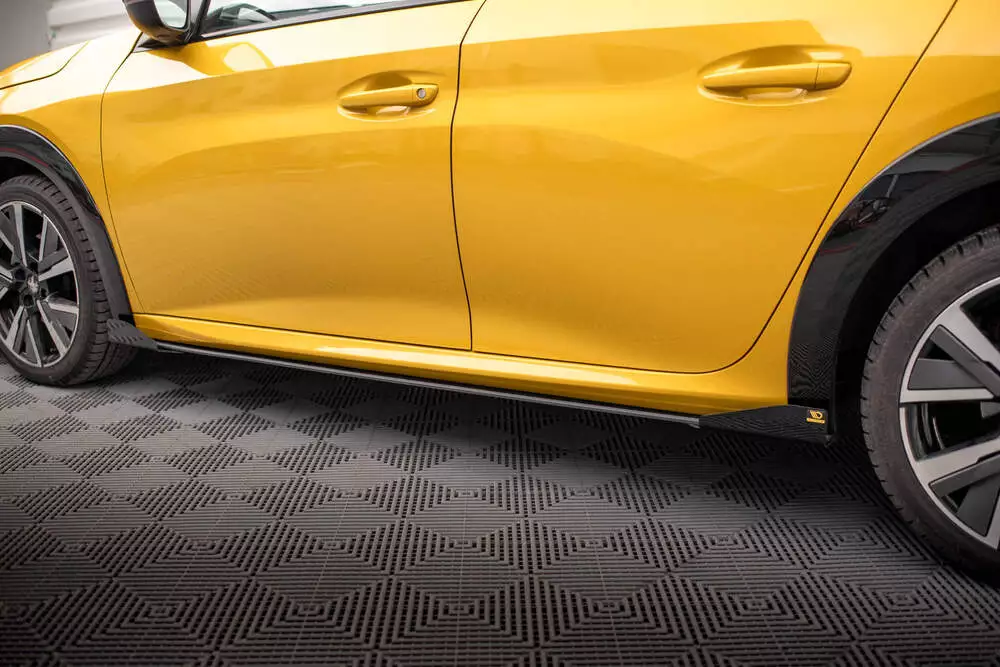 Street Pro Side Skirts Diffusers + Flaps Peugeot 208 Gt Mk2 - Image 4