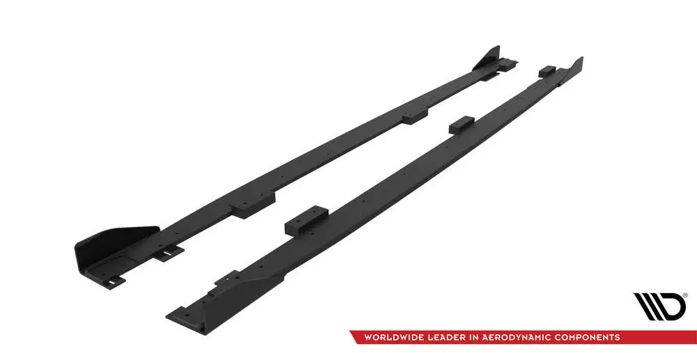 Street Pro Side Skirts Diffusers + Flaps Peugeot 208 Gt Mk2 - Image 5