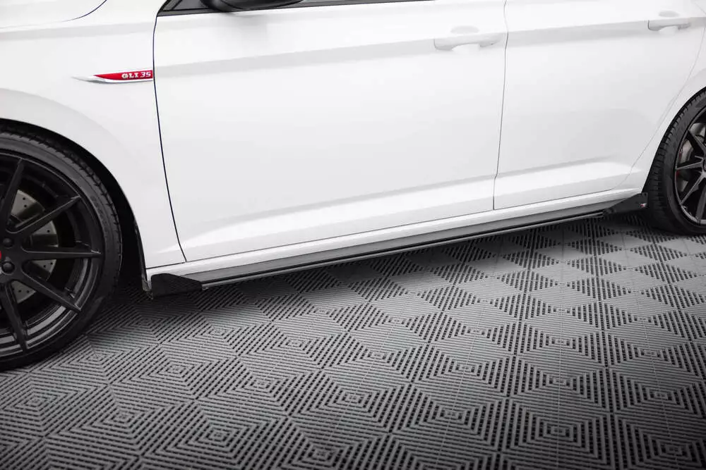 Street Pro Side Skirts Diffusers + Flaps Volkswagen Jetta Gli Mk7