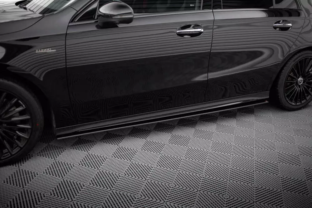 Street Pro Side Skirts Diffusers Mercedes-amg A35 W177 Facelift