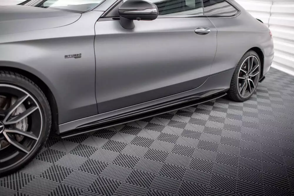Street Pro Side Skirts Diffusers Mercedes-amg C43 Coupe / Cabrio C205 Facelift / A205 Facelift