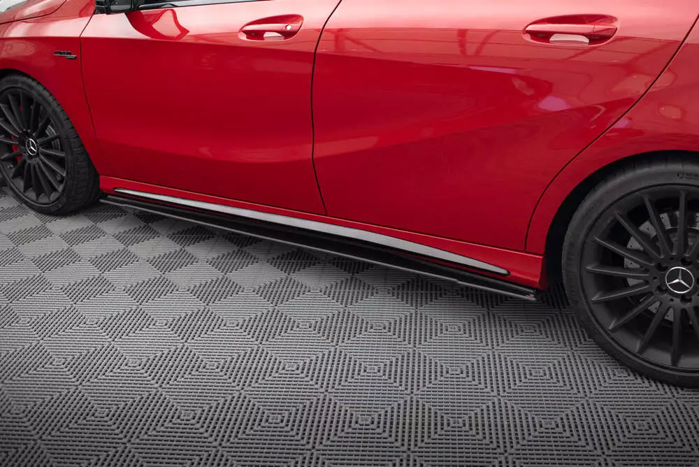 Street Pro Side Skirts Diffusers Mercedes-benz A 45 Amg W176 Facelift - Image 2