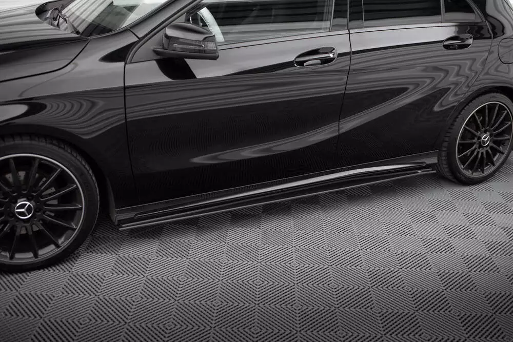 Street Pro Side Skirts Diffusers Mercedes-benz A Amg-line W176 Facelift