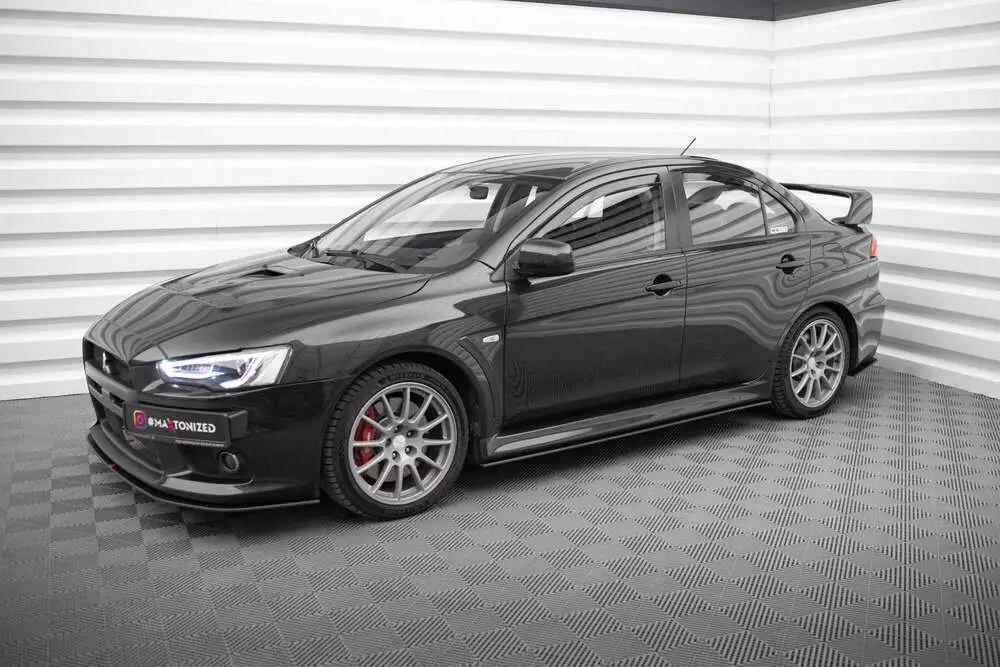 Street Pro Side Skirts Diffusers Mitsubishi Lancer Evo X - Image 2