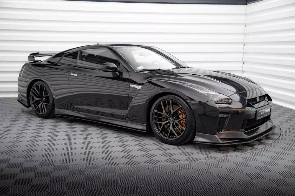 Street Pro Side Skirts Diffusers Nissan Gtr R35 Facelift - Image 3
