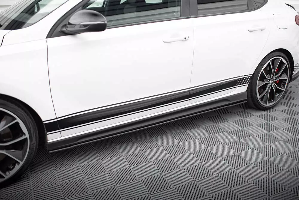 Street Pro Side Skirts Diffusers V.1 Hyundai I30 N Mk3 / Mk3 Fl Hatchback / Fastback