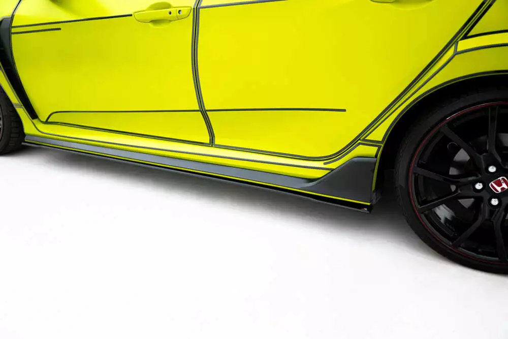Street Pro Side Skirts Diffusers V.2 Honda Civic Type R Mk10