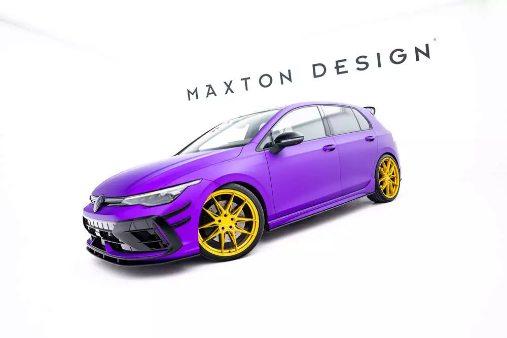 Street Pro Side Skirts Diffusers Volkswagen Golf R Mk8 Facelift - Image 2