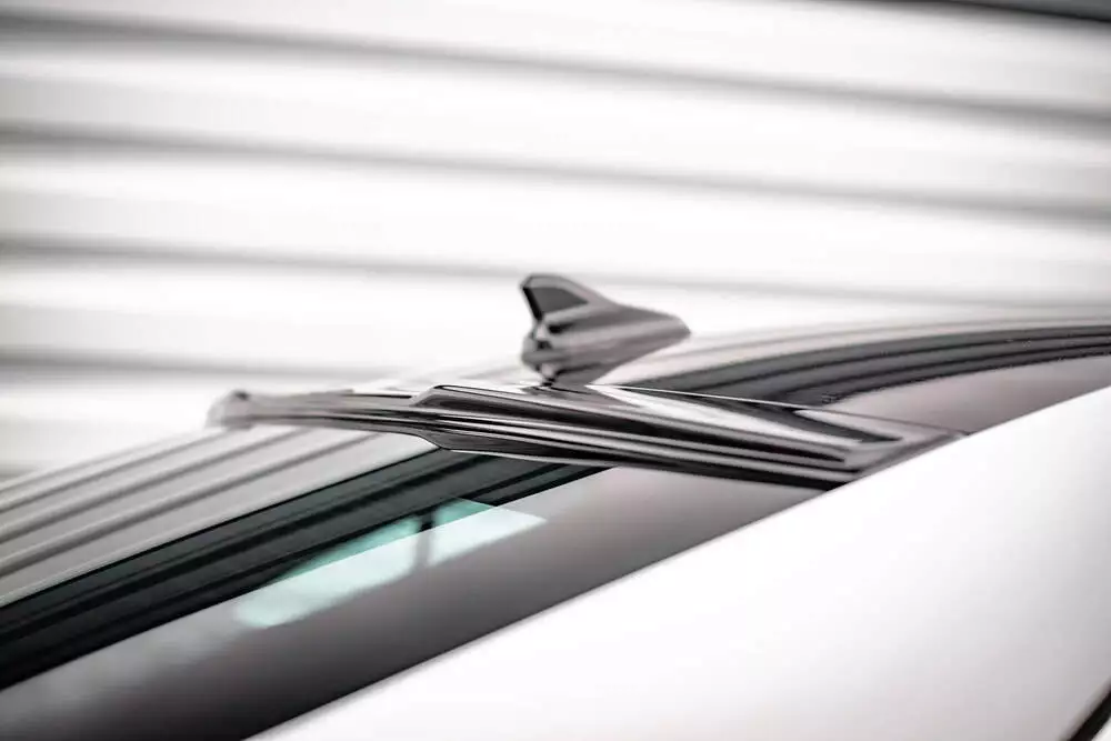 The Extension Of The Rear Window Skoda Octavia Liftback Mk4 - Image 3