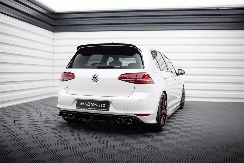 Vw Golf 7 R Hatchback Rear Diffuser & Rear Side Splitters