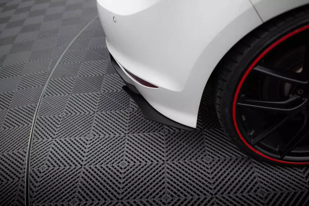Vw Golf 7 R Hatchback Rear Diffuser & Rear Side Splitters - Image 3