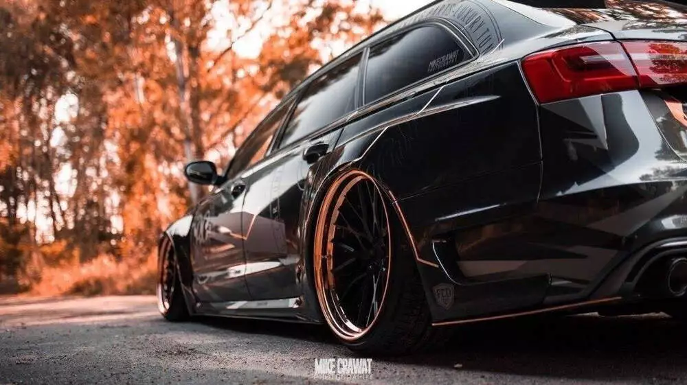 Wide Body Audi S6 C7 Avant + Set Of Splitters - Image 4