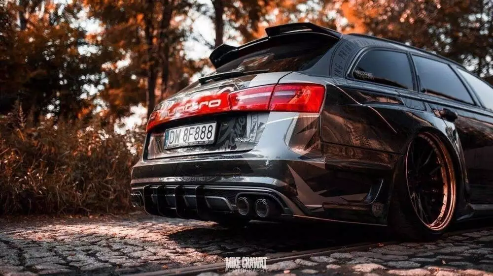 Wide Body Audi S6 C7 Avant + Set Of Splitters - Image 7