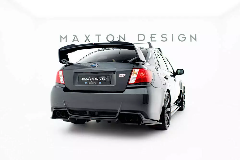Rear Splitter (With Vertical Bars) Subaru Impreza Wrx Sti Mk3 Facelift