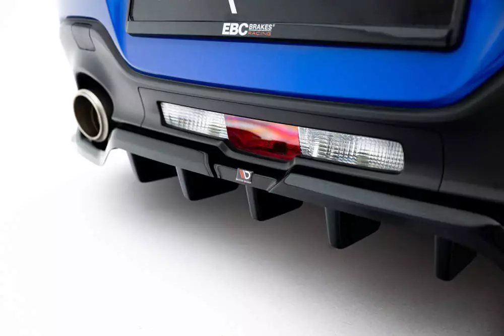 Rear Splitter (With Vertical Bars) V.1 + Flaps Subaru Brz Mk2 - Image 2