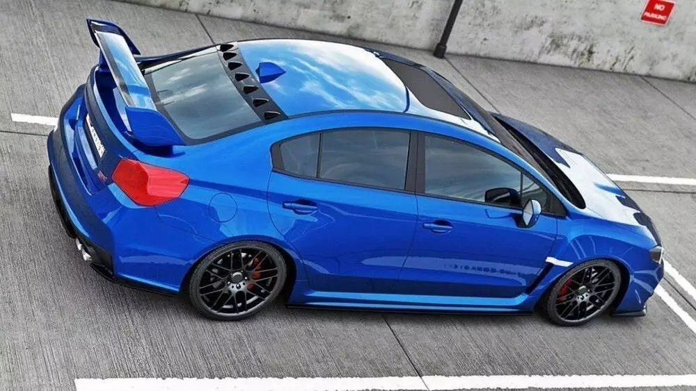 Side Skirts Diffusers V.1 Subaru Wrx Sti