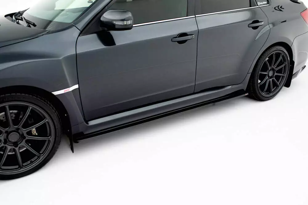 Side Skirts Diffusers V.1 Subaru Impreza Wrx Sti Mk3 Facelift