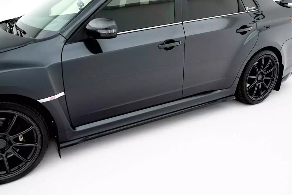 Side Skirts Diffusers V.2 Subaru Impreza Wrx Sti Mk3 Facelift
