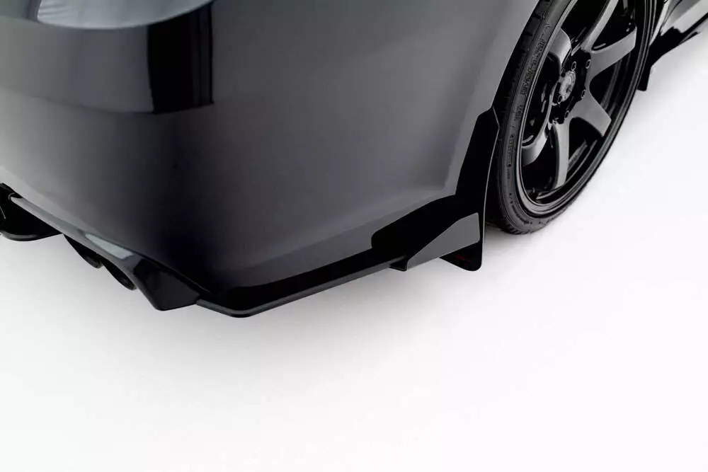 Street Pro Rear Side Splitters + Flaps Subaru Impreza Wrx Sti Mk3 Facelift
