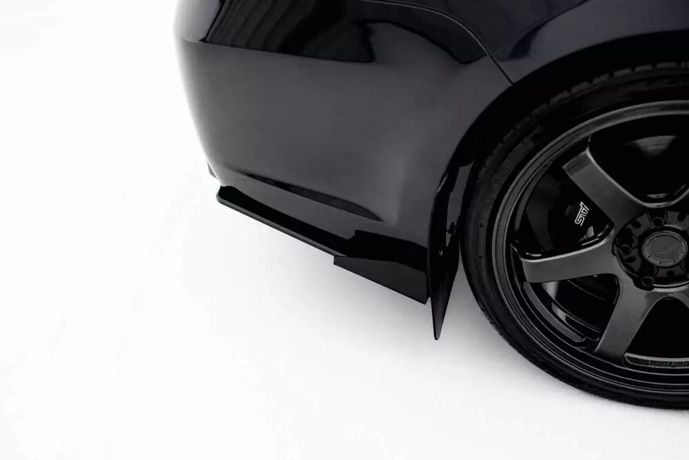 Street Pro Rear Side Splitters + Flaps Subaru Impreza Wrx Sti Mk3 Facelift - Image 3