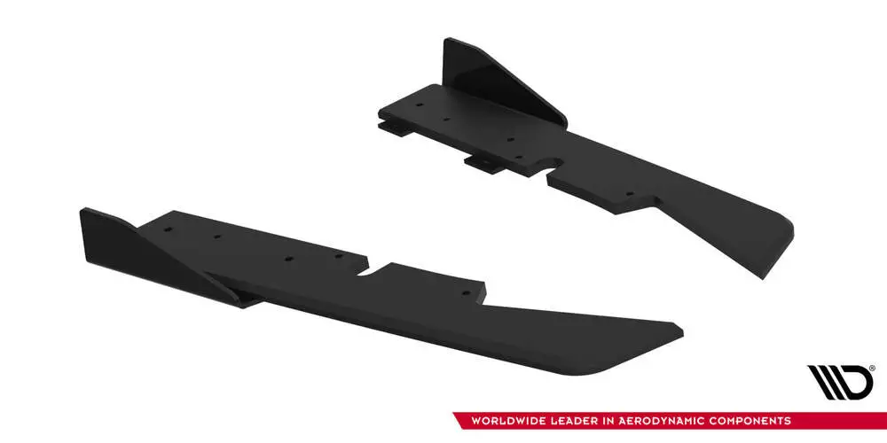 Street Pro Rear Side Splitters + Flaps Subaru Impreza Wrx Sti Mk3 Facelift - Image 4