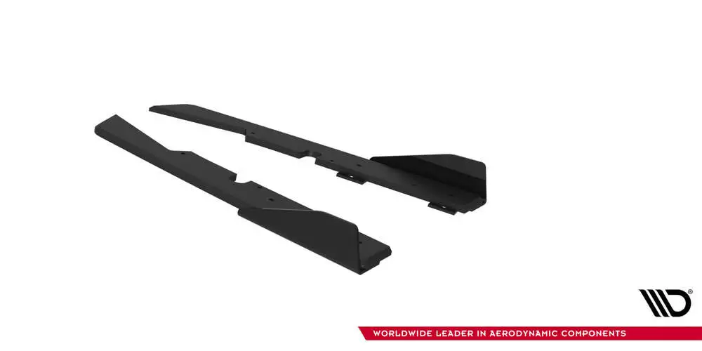 Street Pro Rear Side Splitters + Flaps Subaru Impreza Wrx Sti Mk3 Facelift - Image 5