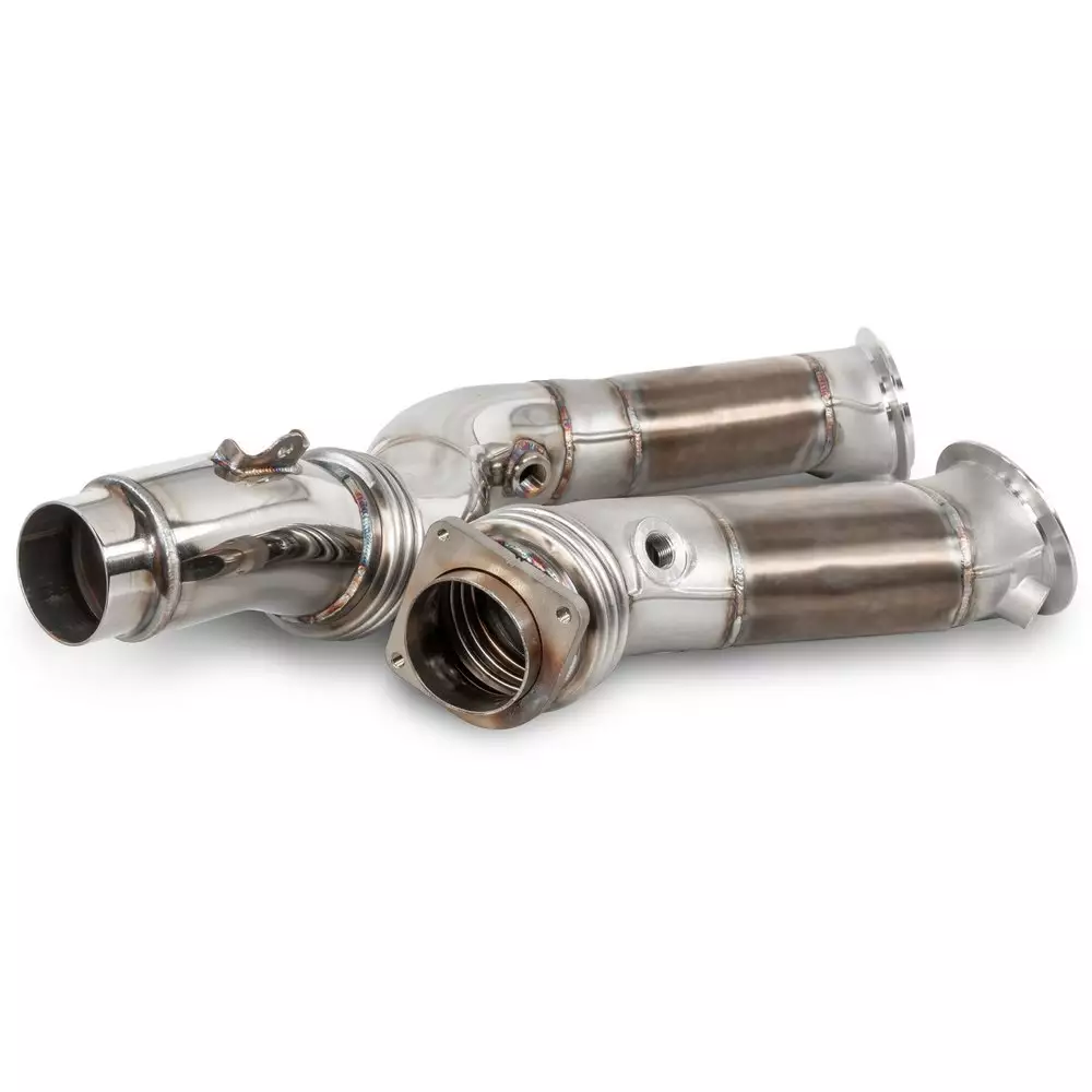 Downpipe-Kit 200CPSI EU6 for BMW M2 (Comp)/M3/M4 S55 - Image 2