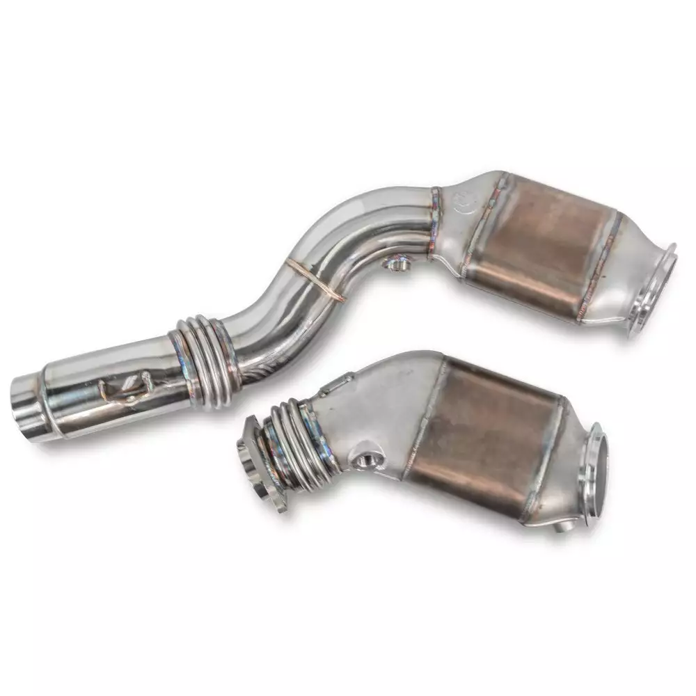 Downpipe-Kit 200CPSI EU6 for BMW M2 (Comp)/M3/M4 S55 - Image 3