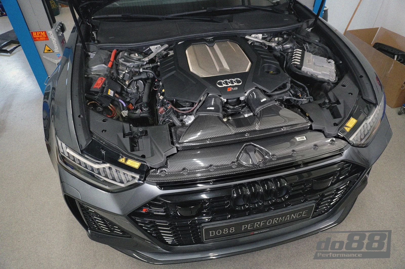do88 Intake System Carbon Fiber Audi RS6 RS7 C8 - Image 7