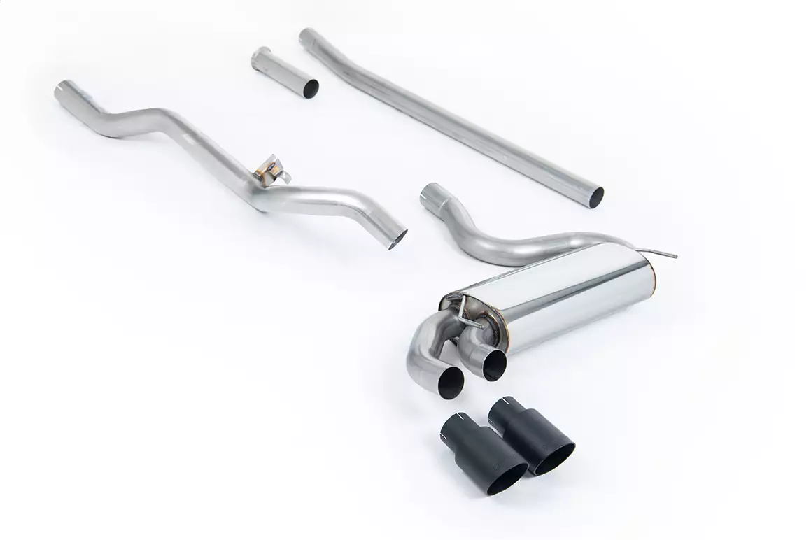 Downpipe-Back Exhaust System - UR Quattro 10v/20v Turbo