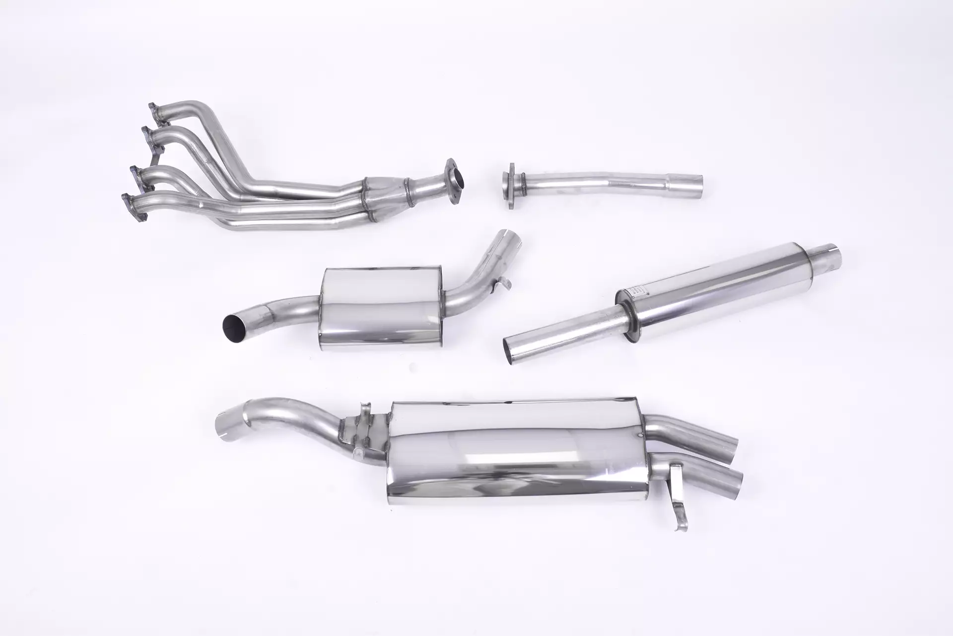 Full Exhaust System with OE-Style Tips - Mk2 GTI 8v