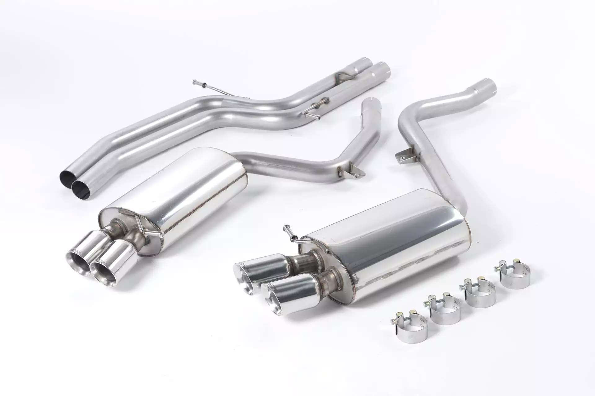 Cat-Back Exhaust System - 4.2 V8 B8 Coupe (Manual Only)